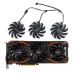 Кулер для відеокарти Gigabyte Aorus T128010SU кріплення 40х40х40, 4 pin новий