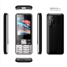 Мобільний телефон для літніх людей 4 SIM, 2,8'' великий екран, зручні кнопки та потужний акумулятор, чорний Мобільний телефон для літніх людей 4 SIM, 2,8'' великий екран, зручні кнопки та потужний акумулятор, чорний