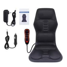 Електричний масажер для спини з інфрачервоним нагрівом, масажна подушка на крісло Електричний масажер для спини з інфрачервоним нагрівом, масажна подушка на крісло