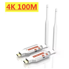 Бездротовий HDMI-відеопередавач і приймач 5.8G, 4K/1080P (100 м) Бездротовий HDMI-відеопередавач і приймач 5.8G, 4K/1080P (100 м)