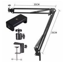 Штатив із гнучкою рукою для телефону FGCLSY, настільний, обертання 360° Штатив із гнучкою рукою для телефону FGCLSY, настільний, обертання 360°