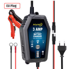 Автомобільний автоматичний зарядний пристрій Hiyiton 3000mA 6V/12V Автомобільний автоматичний зарядний пристрій Hiyiton 3000mA 6V/12V