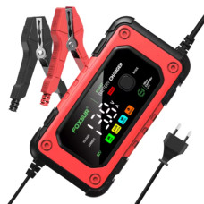 Універсальний автомобільний зарядний пристрій FOXSUR для ремонту 12 В, 7 А, жовтий Універсальний автомобільний зарядний пристрій FOXSUR для ремонту 12 В, 7 А, жовтий