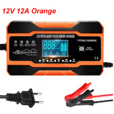 Зарядний пристрій для акумуляторів Smart Fast Charging 12В/24В, 7-ступенева Pulse Repair 12А/5А