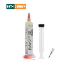 Оригінальний зварювальний флюс DSUNYK NC-559-ASM, 10 мл, шприцевий флюс для паяння та ремонту друкованих плат.