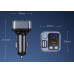 Bluetooth FM трансмітер HM101 для авто, Bluetooth 5.1, MP3-програвач, гучний зв’язок, потужність 30W