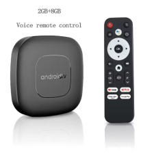 Android TV Box T1 Смарт приставка з Google Assistant, Bluetooth, 2/8 ГБ, медіаплеєр, голосове керування