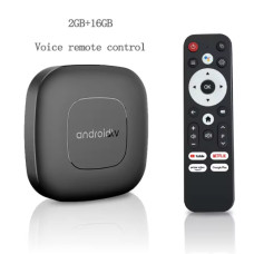 Android TV Box T1 Смарт приставка з Google Assistant, Bluetooth, 2/16 ГБ, ІЧ-пульт, голосове керування