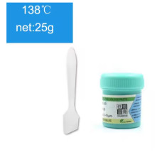 Паяльна паста SMD/BGA/IC для PCB 138/183°C, безсвинцева, 25 г