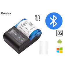 Портативний термопринтер Bisofice 58 мм з Bluetooth та USB підключенням