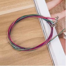 Комплект латунних струн для акустичної гітари, 6 шт