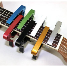 Каподастр для гітари з алюмінієвого сплаву Жовтий
