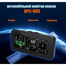 Автомобільний монітор нахилу та GPS М60