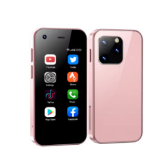 Мінісмартфон SERVO KING5000, Android, 3-дюймовий екран, рожевий