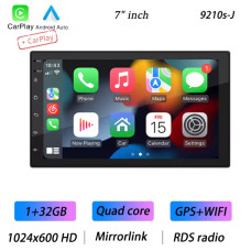 BQCC 4core 2DIN автомагнітола 7'' IPS Android 10.1 2/32 ГБ, GPS, Wi‑Fi