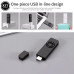 USB MP3 плеєр із підтримкою карт Micro TF і U-диска, міні-плеєр для музики, Білий