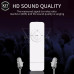 USB MP3 плеєр із підтримкою карт Micro TF і U-диска, міні-плеєр для музики, Білий