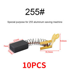 Графітні щітки для двигунів і шліфувальних машин 255, 10 шт