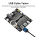 Плата для тестування USB кабелів з індикатором для iOS, Android і Type‑C з футляром