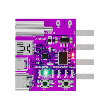 Плата для тестування зарядних пристроїв ATORCH 140 Вт з підтримкою Type-C PD3.1