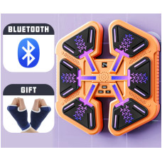 Музична боксерська стінка з Bluetooth та інтерактивним підсвічуванням Orange 6 Punch Музична боксерська стінка з Bluetooth та інтерактивним підсвічуванням Orange 6 Punch