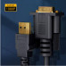 Кабель‑конвертер HDTV/HDMI → VGA 1080P 60 Гц, 1.8 м