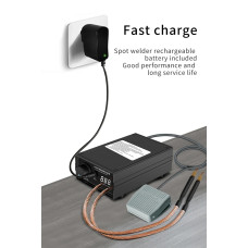 Міні зварювальний апарат 8000W для нікелевих смуг із набором додаткових аксесуарів Міні зварювальний апарат 8000W для нікелевих смуг із набором додаткових аксесуарів