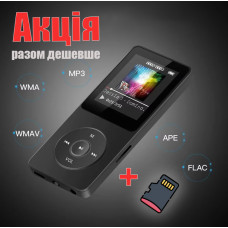 Портативний MP3-плеєр 1.8″ Type‑C, Bluetooth 5.4, 16GB