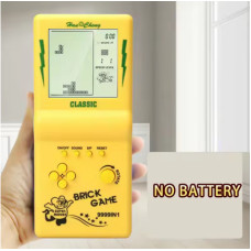 Портативна гра Тетріс LZAKMR з 23 вбудованими іграми, жовта