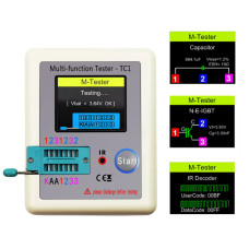 Багатофункціональний тестер транзисторів LCR TC1 1.8" TFT LCD