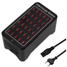 Універсальна багатопортова USB-зарядна станція 150W, 30 портів