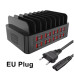 ASENGRY 150W Універсальна багатопортова USB-зарядна станція на 16 портів із підставкою