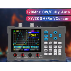 3-в-1 Цифровий осцилограф, мультиметр і генератор сигналів, двоканальний | 120 МГц DSO3D12 3-в-1 Цифровий осцилограф, мультиметр і генератор сигналів, двоканальний | 120 МГц DSO3D12