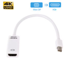 LccKaa 3-в-1 Mini DP в HDMI/VGA/DVI адаптер 4K, білий