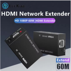 HDMI подовжувач через RJ45 (CAT5/CAT6) 60 м, Full HD 1080P HDMI подовжувач через RJ45 (CAT5/CAT6) 60 м, Full HD 1080P