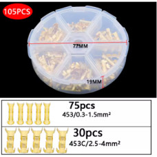 Набір обтискних U-клем 105 шт