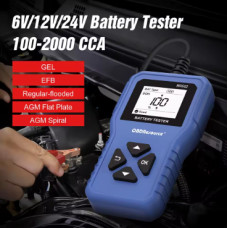 BR502 Тестер автомобільного акумулятора 6V 12V 24V 100–2000 CCA