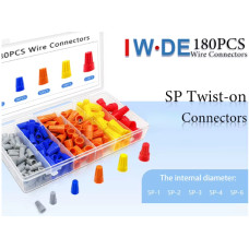 Набір клемних з'єднувачів 180 шт. Набір клемних з'єднувачів 180 шт.