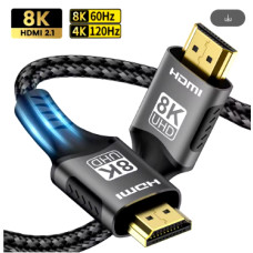HDMI 2.1 Кабель FDBRO (2м) для відео 8K@60Hz, 4K@120Hz