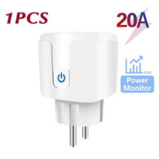 Розумна Wi‑Fi розетка Smart Socket (20A Power Monitor)