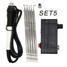 Міні паяльна станція T12-942 Set5 (DC24V, 75W, 5 жал)