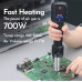 Фен паяльний WEP 8858-IV 700W LED Digital дисплей