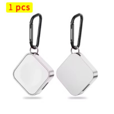Бездротова зарядна станція VIKEFON 2-в-1 для Apple Watch (8 Pin + Type-C) white