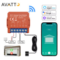 AVATTO GDS16 — WiFi модуль відкривання гаражних воріт