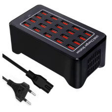 Універсальна багатопортова USB-зарядна станція 100W 20 портів