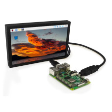 Портативний монітор 7" IPS 1024x600 (для ПК, ноутбуків, Raspberry Pi, камер, ТВ-боксів) EM713