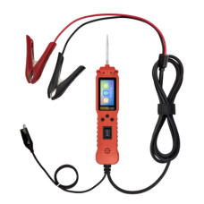 Автомобільний тестер ланцюгів P200 червоний з кабелем 2м (діагностика 12В/24В) Автомобільний тестер ланцюгів P200 червоний з кабелем 2м (діагностика 12В/24В)