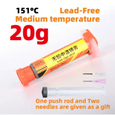 Паяльна паста середньотемпературна XH-ZG151-20г