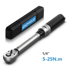 Динамометричний ключ 1/4'' з діапазоном 5–25 Н·м