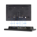10.1" LCD HD монітор Podofo 101VGA | TFT дисплей | VGA/AV/USB/SD | Динамік